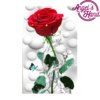 

5d diamond embroidery rose icon diamond Arts cross stitch flower diy diamond painting olifant rhinestones butterfly needlework