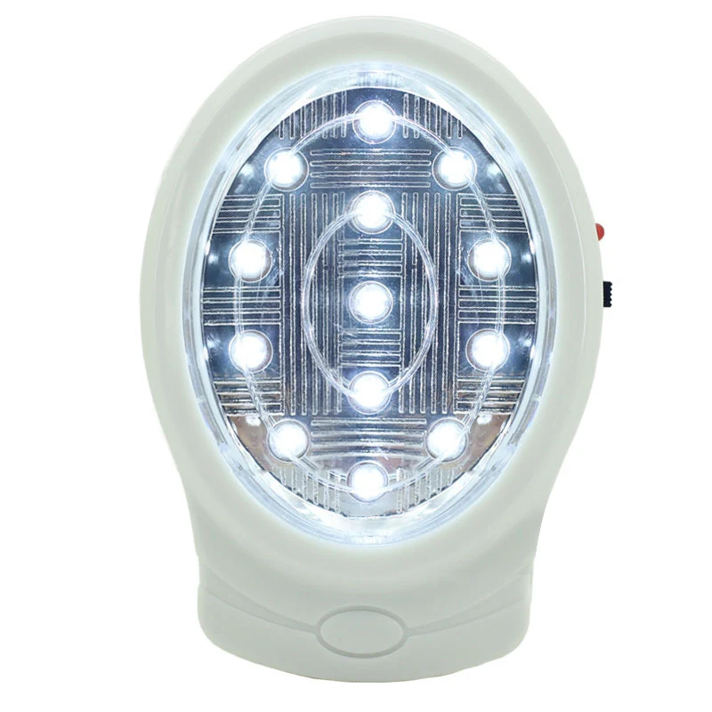 

13 LED Single LED Rechargeable Wall Home Emergency Power Failure Lamp EU Plug AC110-240V for Bedroom Night Light