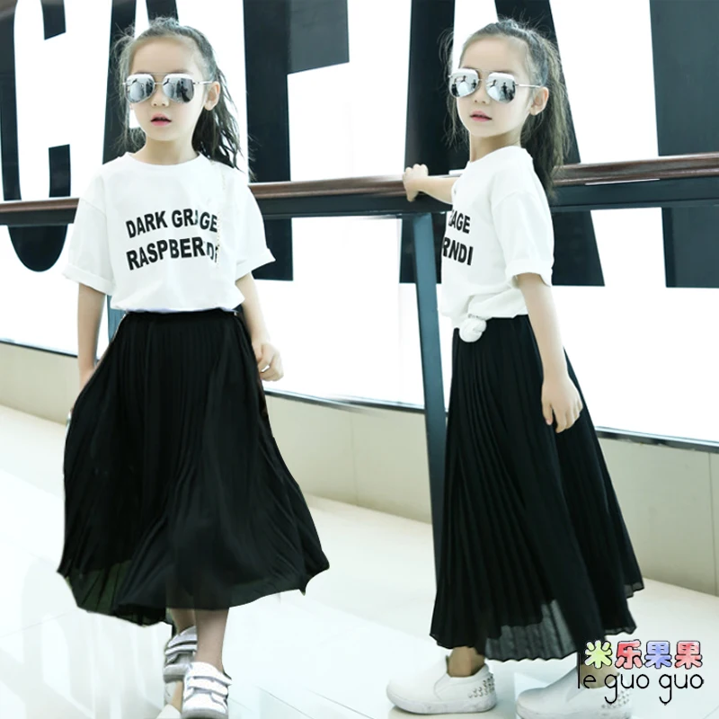 

2020 New Toddler Girls Skirts Summer Children Clothing Kids Clothes Fashion Girls Skirts Princess Long Skirt Kids Costume 10 12