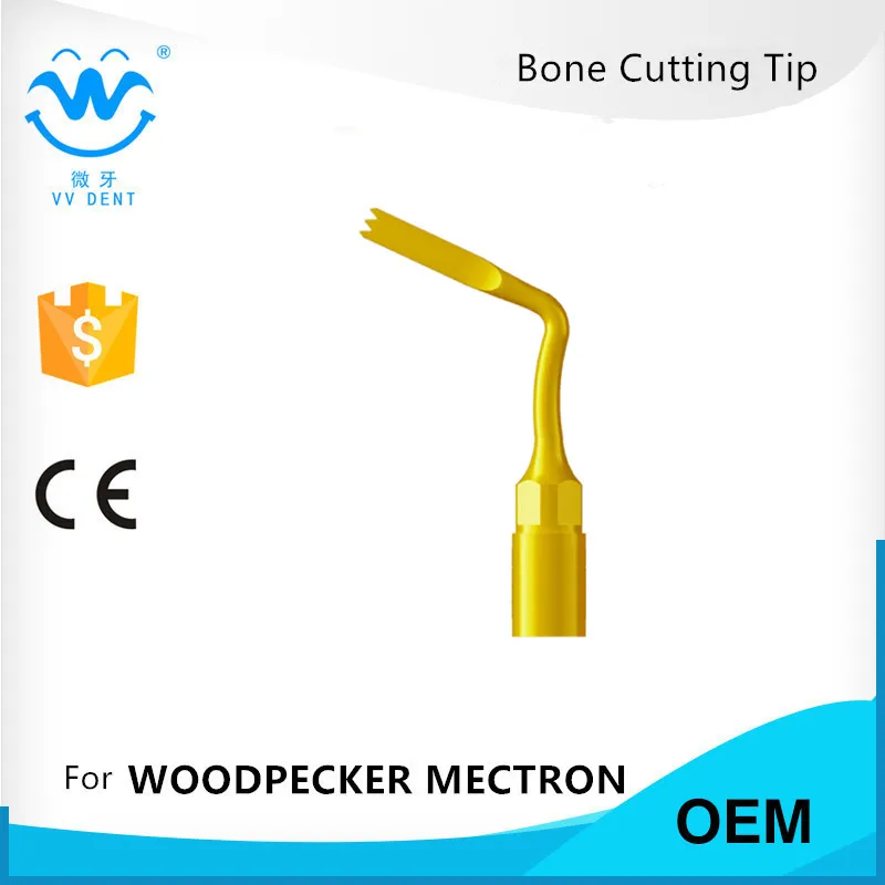 

1 PCS US5 dental surgery tip fit mectron scaraper OP1 bon saw for bone window open in denture implant WOODPECKER US5
