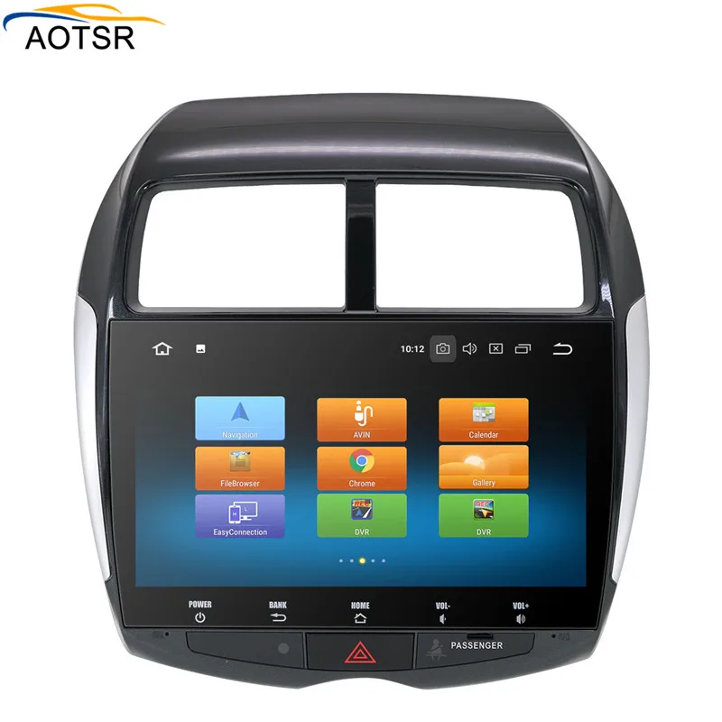 Excellent Newest Android8.0 GPS Navi for Mitsubishi ASX RVR 2010+ Outlander sport autoradio navigation head unit multimedia stereo 4Gb Ram 4