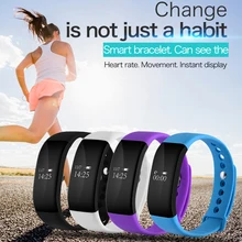 OLED Сенсорный экран V66 Bluetooth 4.0 Смарт Браслет для IOS/Android Bluetooth Спорт мониторинга шагомер браслет SmartBand