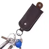 Soft Genuine Leather Keychain Housekeeper Wallet EDC Women Hasp Car Key Holder Organizer Case Men Pull-Style Keys Pouch ► Photo 3/6