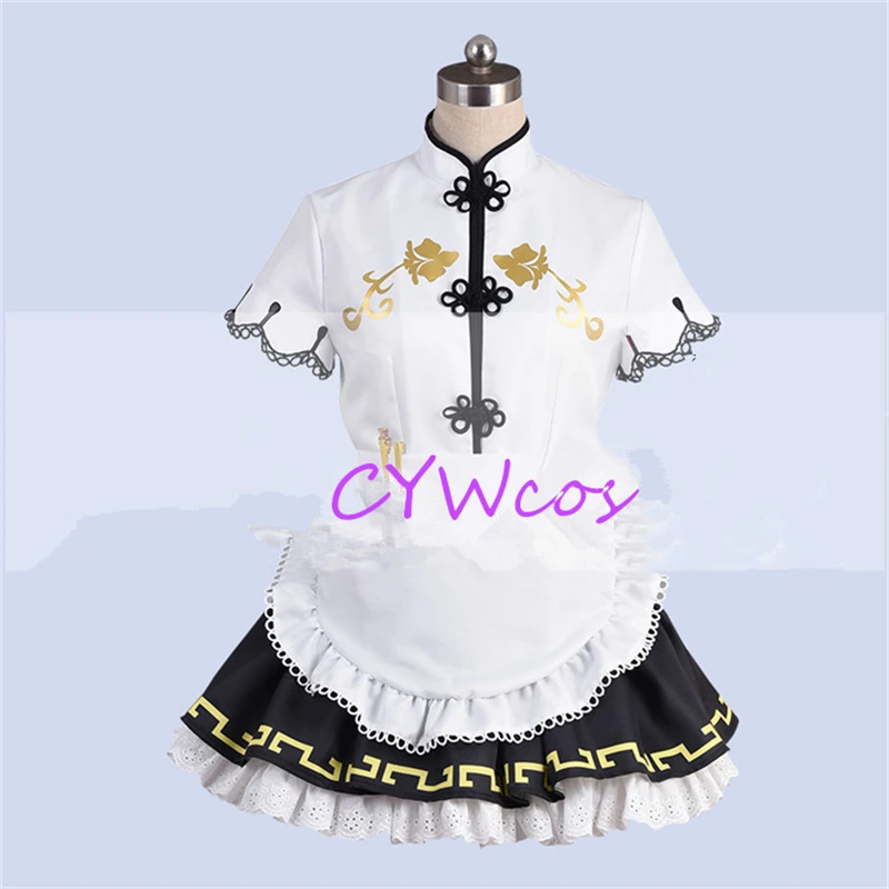 Аниме LoveLive Sunshine Aqours все члены Tsushima Yoshiko китайское платье Cheongsam Пробуждение