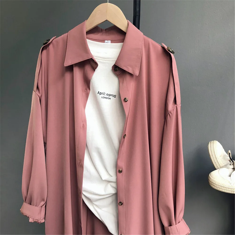 All Match Casual Long Blouse Shirt Women 2018 Autumn Women Long Sleeve Shirts Blouse High quality loose Blouse Tops (24)
