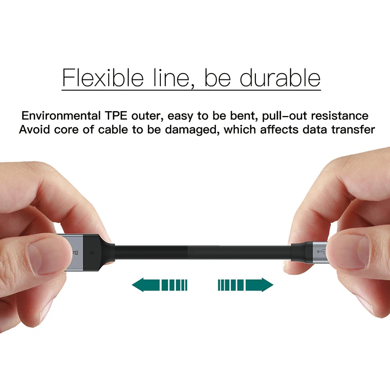 Baseus OTG микро USB кабель адаптер для Xiaomi Redmi Note Samsung Android зарядный преобразователь 2 0