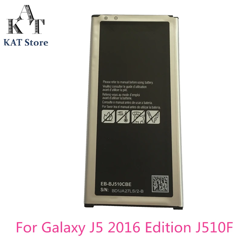 Аккумулятор для телефона Samsung Galaxy J5 2016 Edition J510 J510FN J510F J510G J510Y аккумулятор