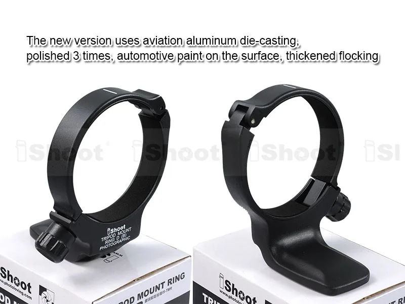Suporte de colar de lente tripé suporte