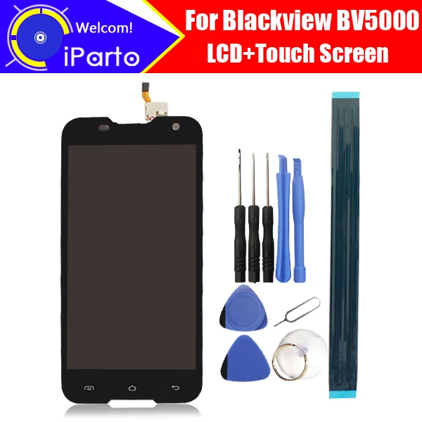 

100% Original Blackview BV5000 LCD Display + Touch Screen 1280X720 5.0inch Assembly For Blackview BV5000+tools
