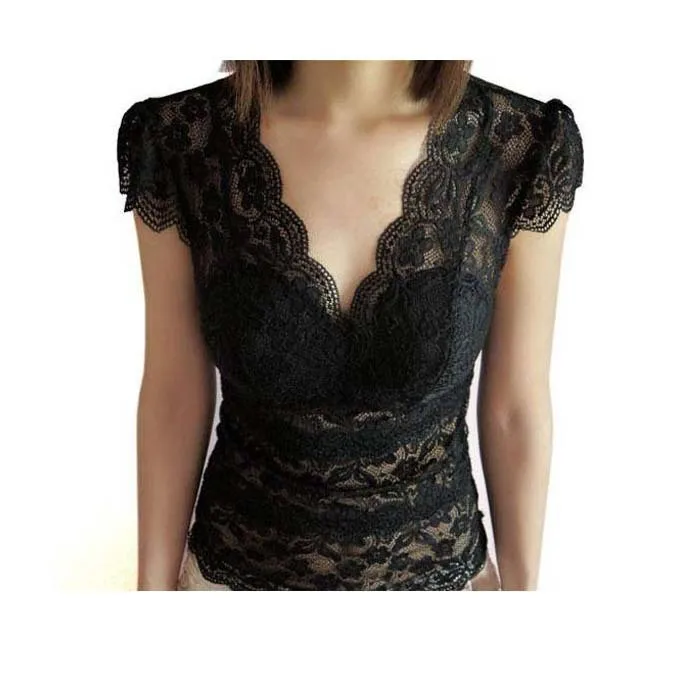 

Sexy vest women clothing short sleeve T shirt camisoles Pierced lace fitness Hollow-out tank tops for ladies