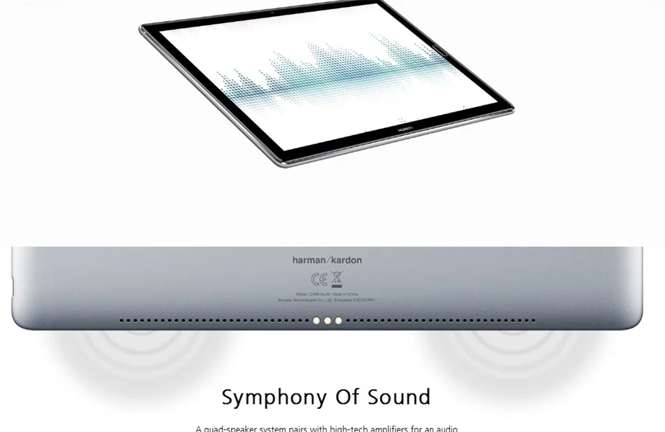 Huawei MediaPad M5 pro, 10,8 дюймов, четыре ядра, 4 Гб ОЗУ, 64 Гб ПЗУ, Wifi/LTE, Android 8,0, 2K ips, 2560x1600, отпечаток пальца, Android 8,0