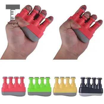 

Tooyful Extendable And Strength Adjustable Finger Exerciser Ukulele/Guitar/Bass/Piano/Saxophone/Violin Hand Grip Finger Trainer