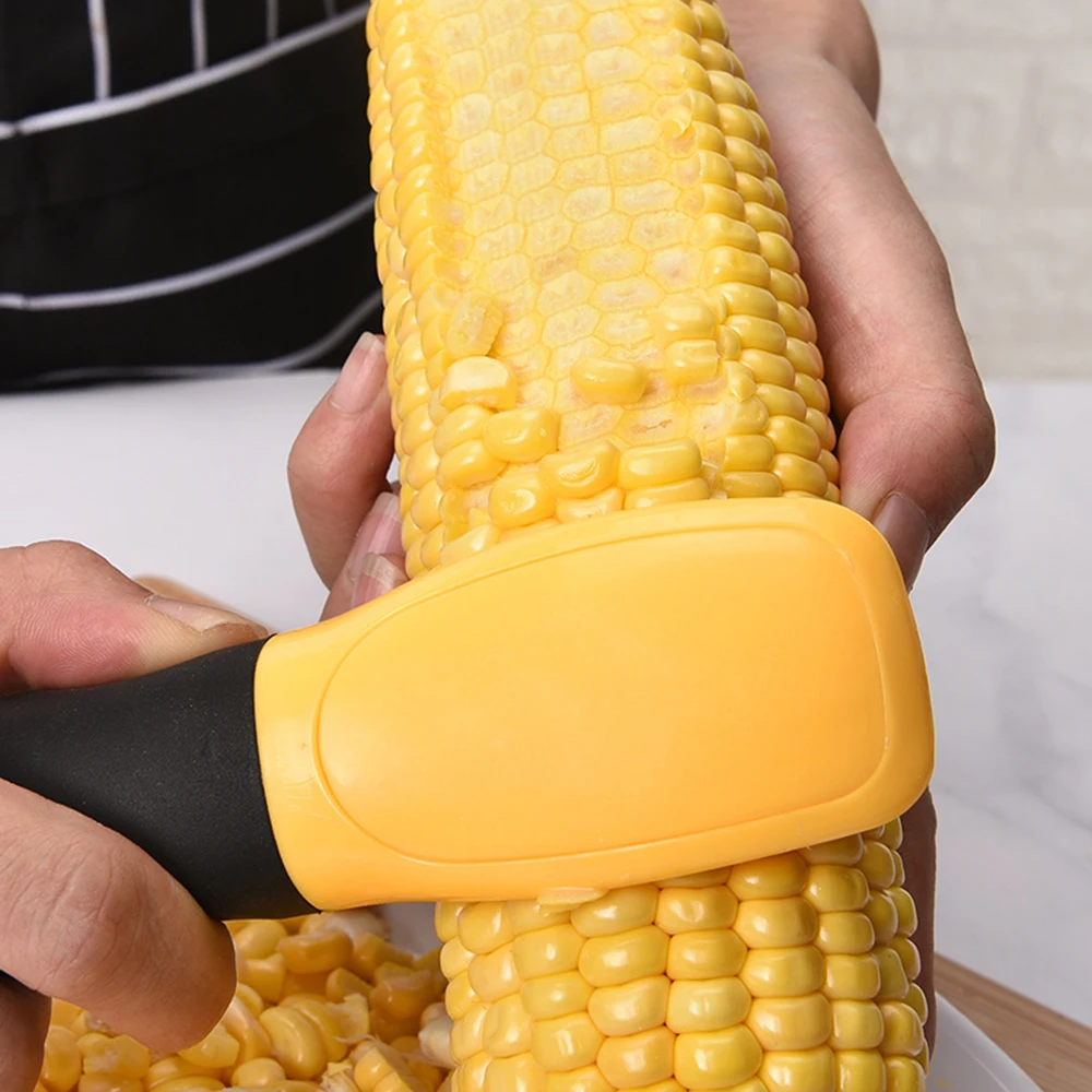 

Handheld Kitchen Corn Cob Remover Stripper Peeler Thresher Kernel Cutter Home Gadget Accessories