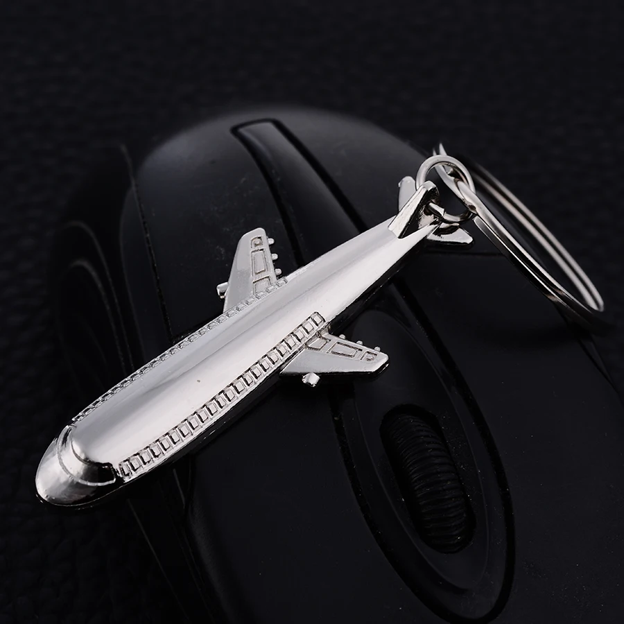 New Design Aircraft Key Holder Ring Chain High Quality Metal Car