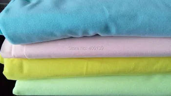 

High quality polyester glow Flocked cloth DIY Fabric patchwork Tissue Kids Baby Bedding Textile for sewing Tilda Doll