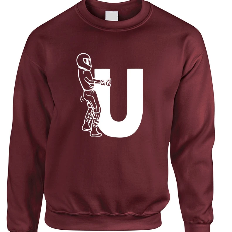 Adult Sweatshirt F U Motorcyclist Riding Cool Motorcycle Top (2)