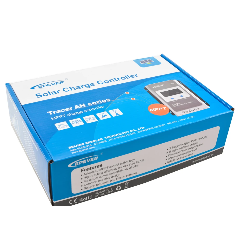 30A LCD MPPT контроллер солнечного заряда Tracer 3210AN 12В/24В разрядка батареи 100В