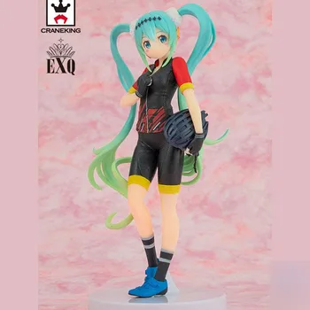

21cm Japanese original anime figure Hatsune Miku Racing suits ver action figure collectible model toys for boys