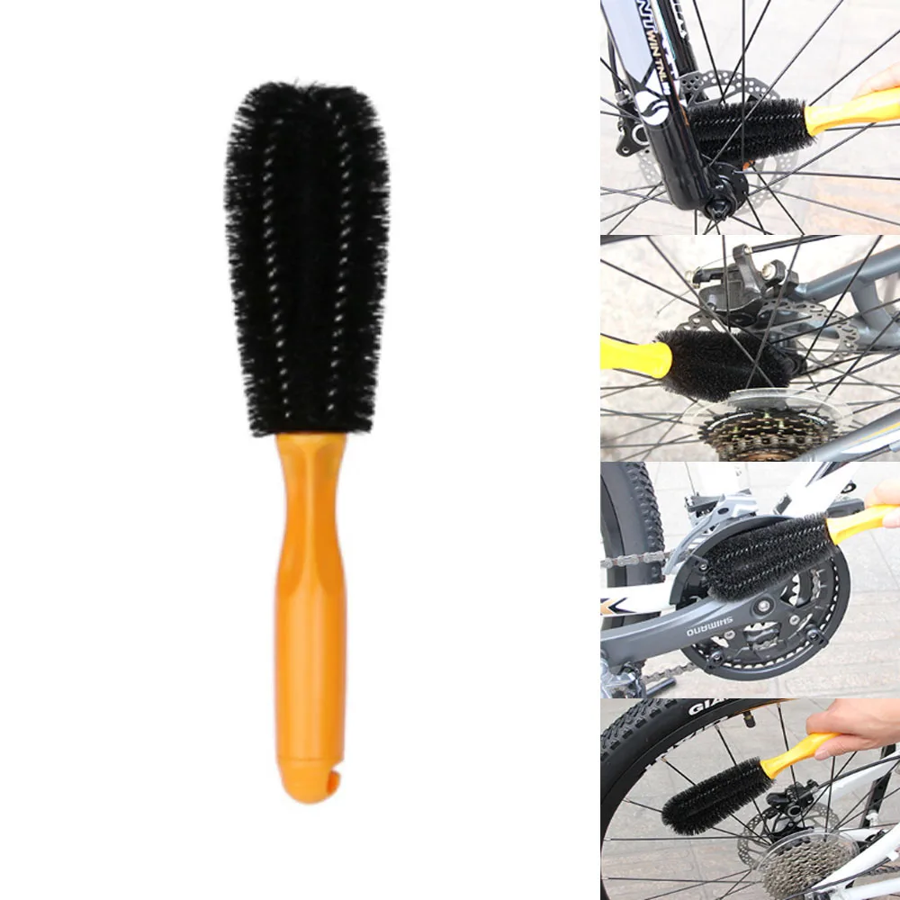 7 шт./компл. очиститель цепи для велосипеда велосипедный набор чистящих средств для велосипеда щетка для шин тормозной очиститель дисков MTB набор для мойки