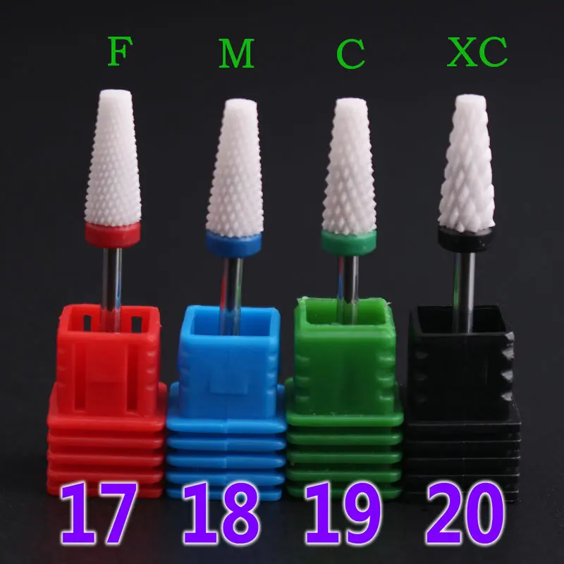 Milling Cutter For Manicure Ceramic Nail Drill Bits Manicure Machine Accessories Rotary Electric Nail Files Nail Art Tools -