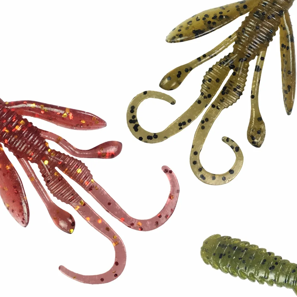 6 шт. 5 г 9 см приманка для ловли окуня Pesca speed Craw форель окунь ловушка лосося