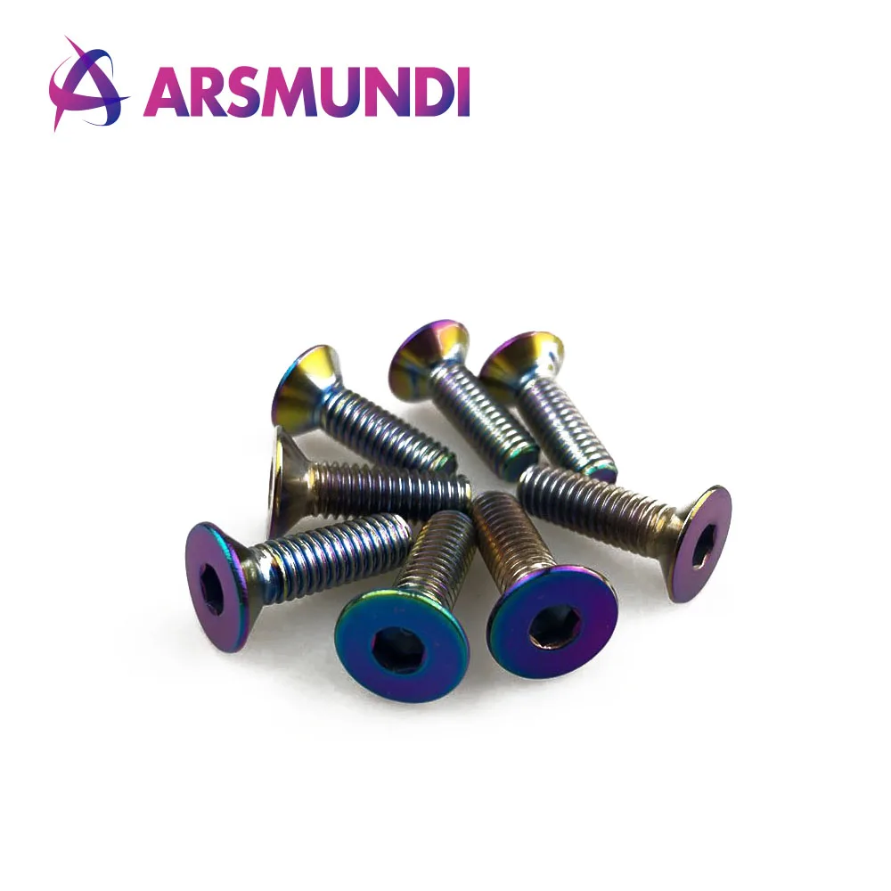

8pcs neo chrome stainless steel M6*20 blots Screw for car styling