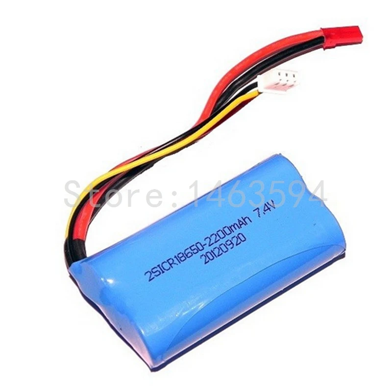 WL V913 Запчасти для радиоуправляемого вертолета Battery (7 4 V 2200mAh) | Игрушки и хобби