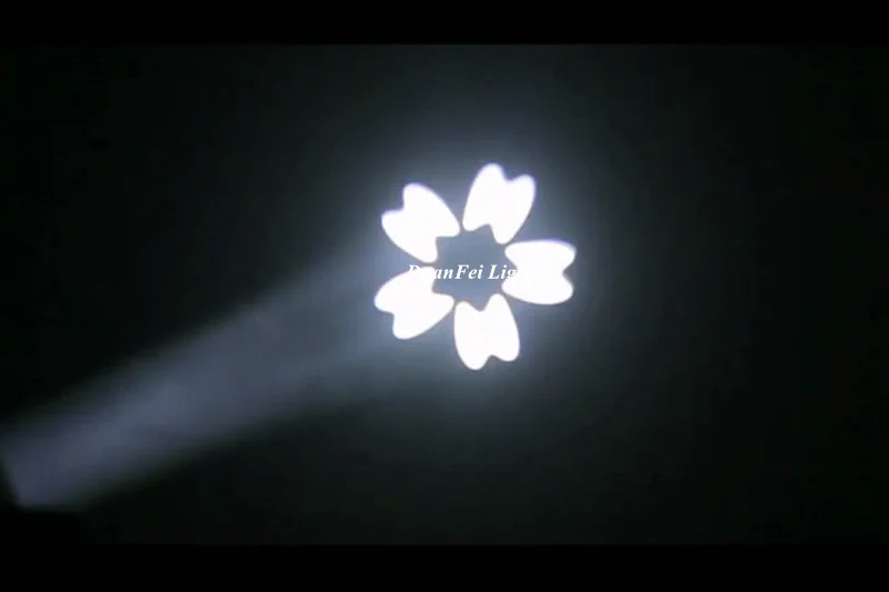 200W LED Spot Moving Head With LED Round-7
