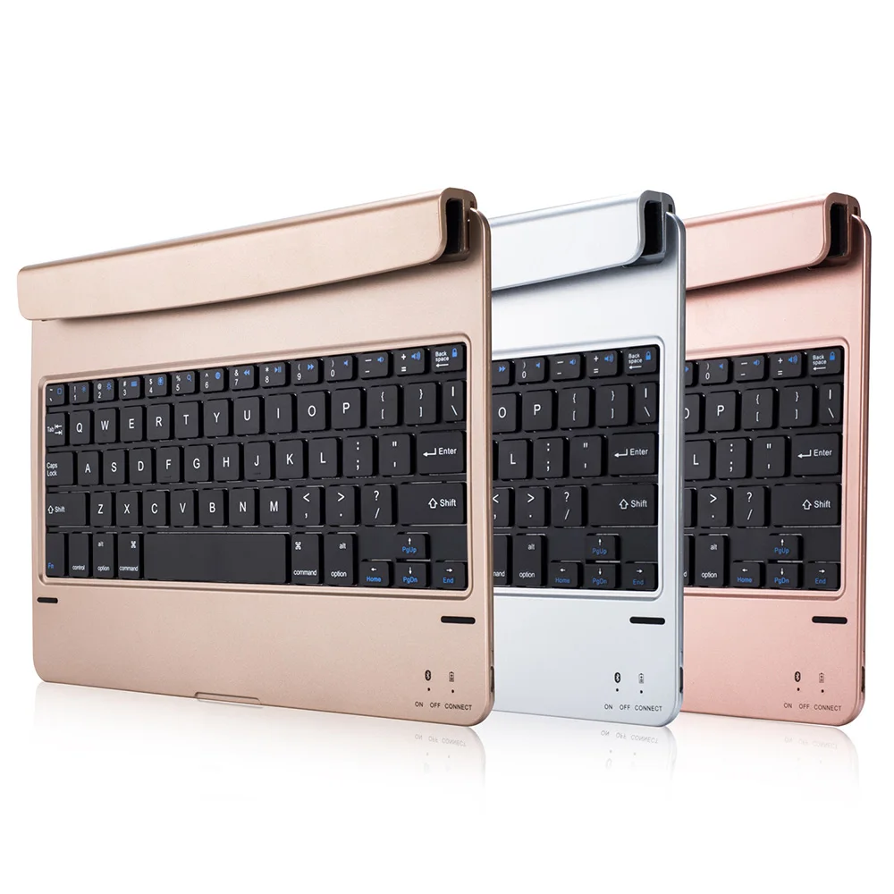 

Portable Wireless Bluetooth Keyboard Case For iPad Air 1 2 Pro 9.7 inch Backlight Rechargeable Mini Keypad For iPad 2018 2017