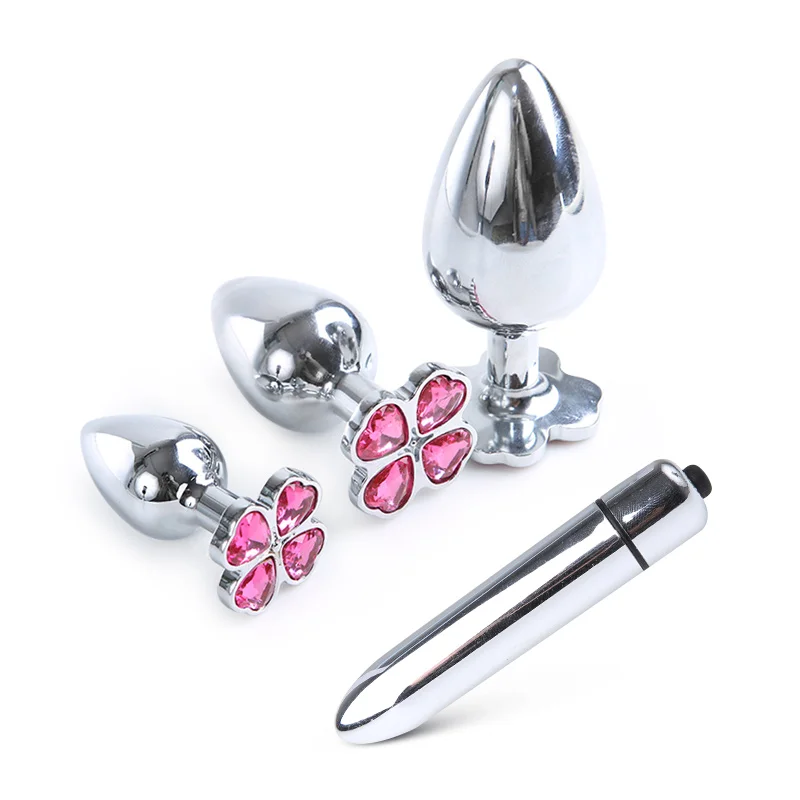 Anal Beads Crystal Butt Plug Bullet Vibrator Sex Toys For Men Women G Spot Prostate Massager Plugs Vibrators Products |