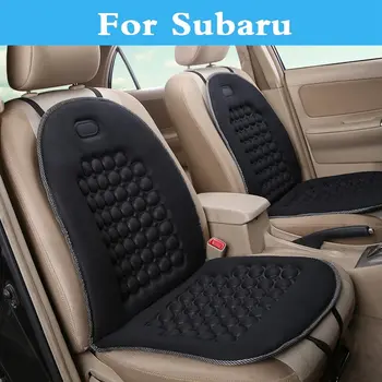 

New Car Seat Covers 12V DC Cushion Pad Mat Round Bump Massage for Subaru Alcyone BRZ Dex Exiga Forester Impreza WRX STi Justy