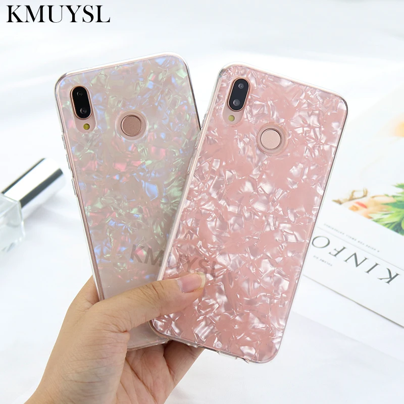 

Fashion Conch Shell Phone Case On For Huawei P Smart Plus P20 P10 Mate 10 Honor 9 Lite 8X 7X 7C 7A Pro NOVA 3 3i Y6 Y9 Coque