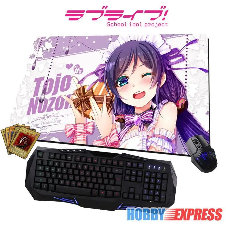 Hobby Express Touhou Nozomi-Love Live Gaming Deluxe Playmat многофункциональный коврик для мыши H0435 | Дом и