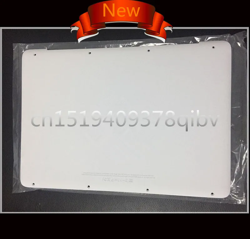 

100% New 13" Laptop For MacBook A1342 MC207 MC516 LL/A 604-1033 Replace White Lower Bottom Case Cover 2009 2010 Years