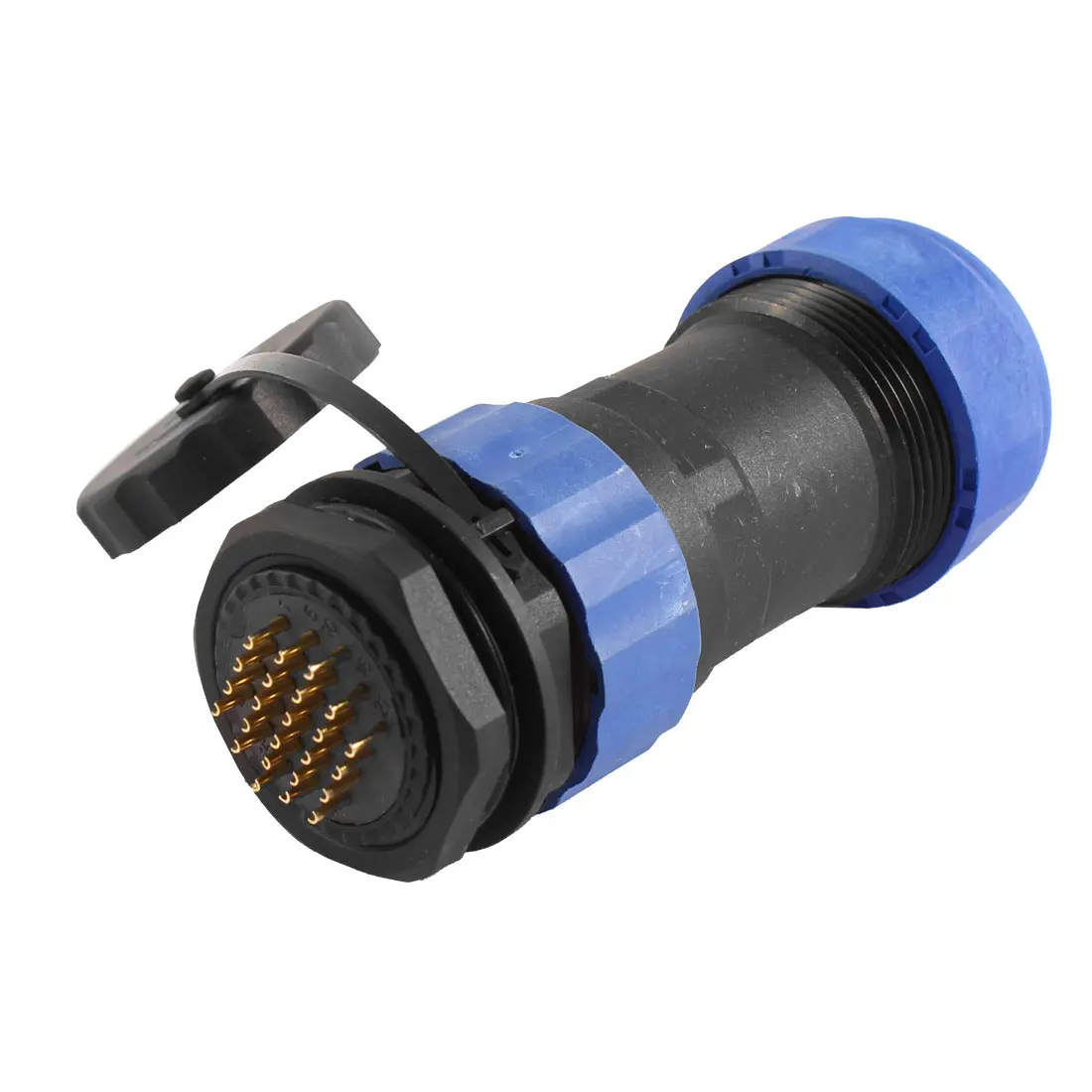 

UXCELL Sd28 28Mm 24 Pin 24P Round Waterproof Aviation Cable Connector Socket