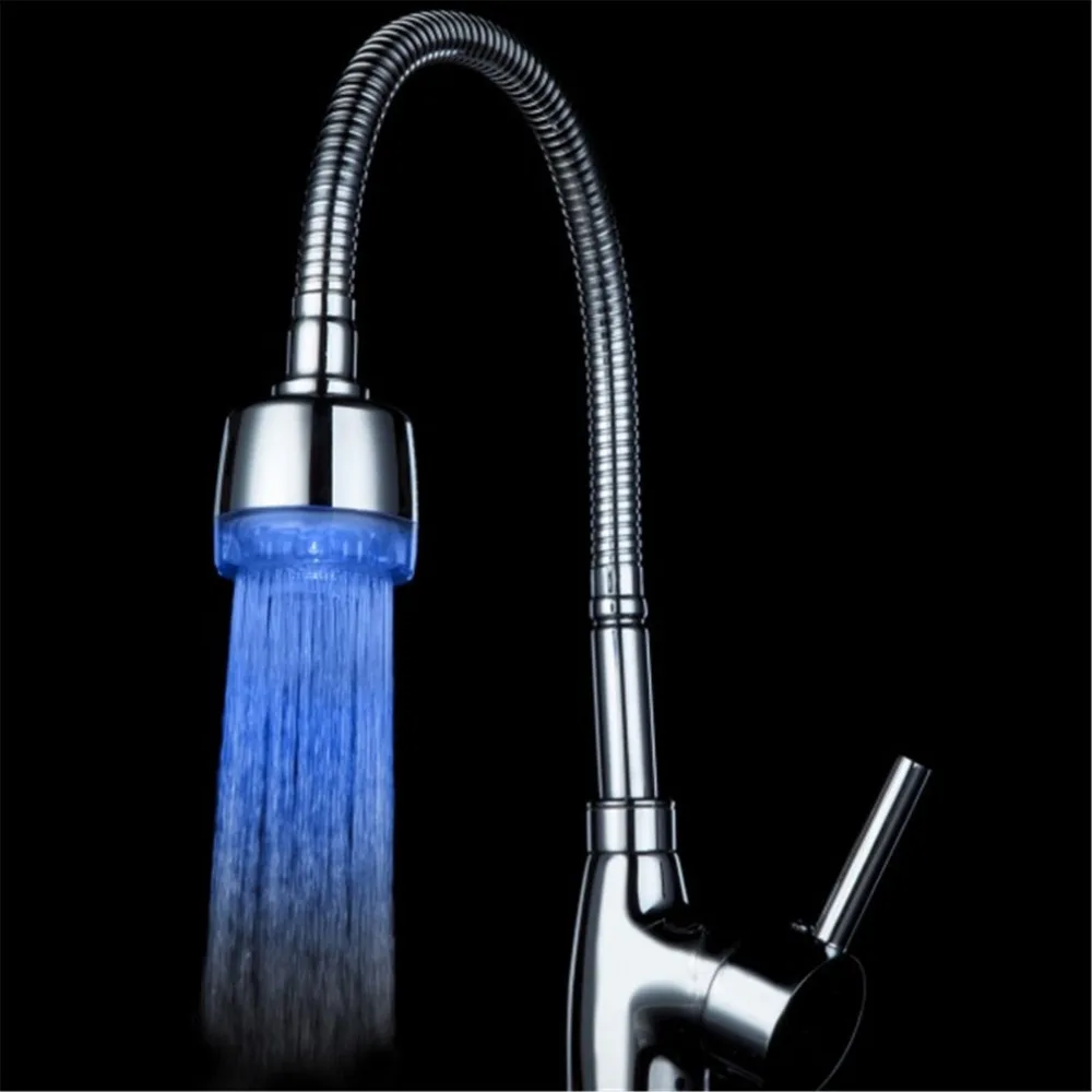 Buy 3 Colors Colorful LED Discoloration Water Faucet