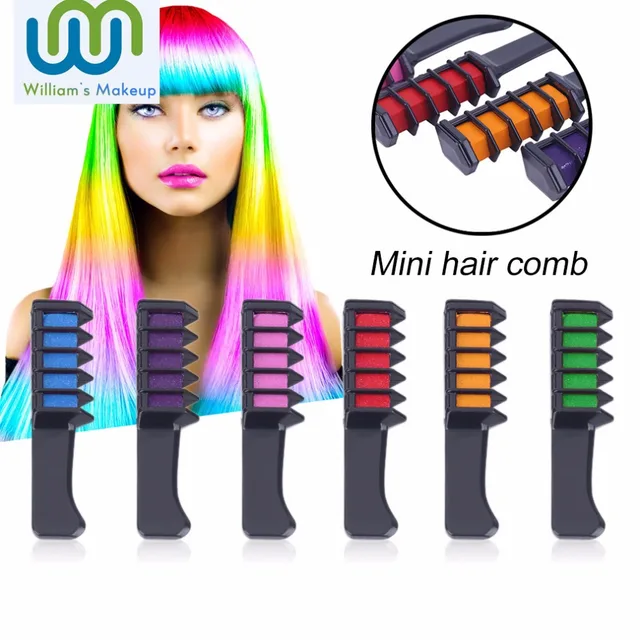 6PCS/SET Mini Disposable Personal Salon Use Hair Dye Comb ... 6PCS/SET Mini Disposable Personal Salon Use Hair Dye Comb ...