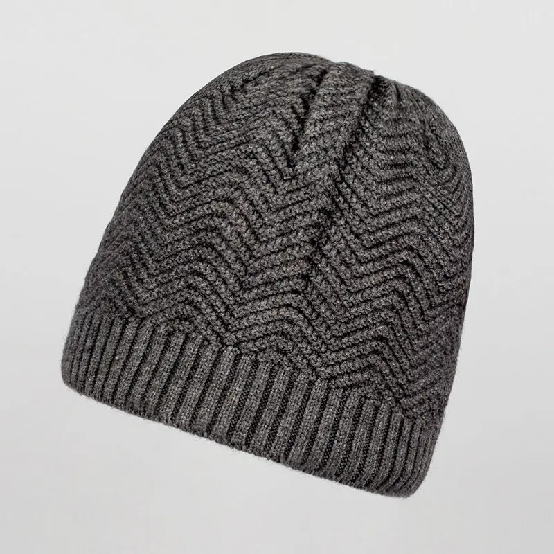 Pudi hk701 осенне-зимние Повседневные вязаные шапки для мужчин и женщин, шапочки, теплые шапки и кепки, вязаная шапка s, шапка Skullies - Цвет: grey 704