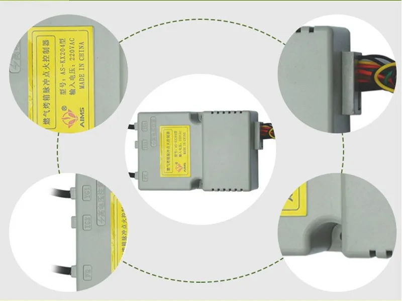 2 шт. универсальная газовая духовка импульса зажигания Управление Лер AS-KX204 печь Управление аппарат печь Запчасти