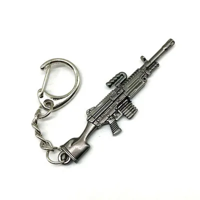 100 шт брелоки для горячих игр 20 видов стилей PUBG CS GO брелоки в виде оружия AK47 модель оружия 98K снайперские брелоки «винтовки» для мужчин подарки