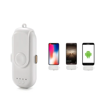 

Aucas 1000mah Finger Magnetic Mobile Universal Charger Mini Power Bank Portable with 3 kinds of magnet adapters Emergency Charge