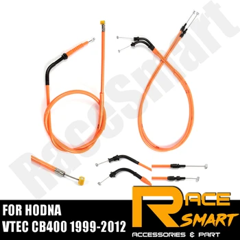 

Motorcycle Throttle Line Clutch Cable Steel Wire Set For HONDA VTEC CB400 1999 - 2012 VTEC-CB400 CB-400 CB 400 CB400 01 02 03 04