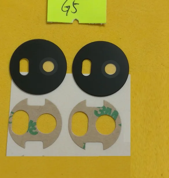 50Pcs Back Rear Camera Lens Glass Cover Replacement For Motorola Moto G5 G5 Plus G5S G5SPlus with Adhesive Sticker