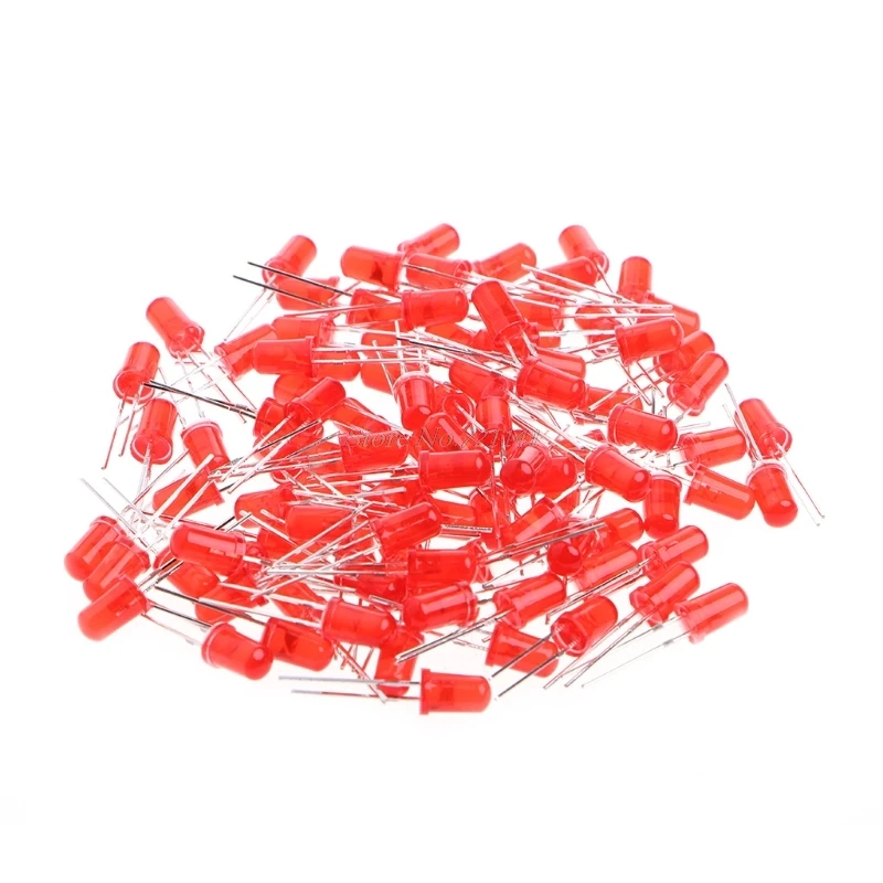 Круглый светодиодный диодный светильник 500 шт. 3 в 20 мА 5 мм цветов|diode assorted kit|5mm