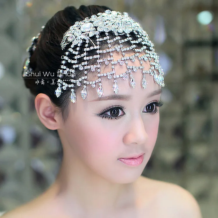 Rhinestone tiaras and crowns bridal hair accessories,wedding hair