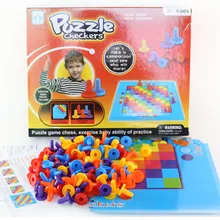 Родитель-ребенок Игра-Головоломка шашки игра шашки Двусторонняя трамплином настольная игра 2-4children играть в игрушки Вечерние