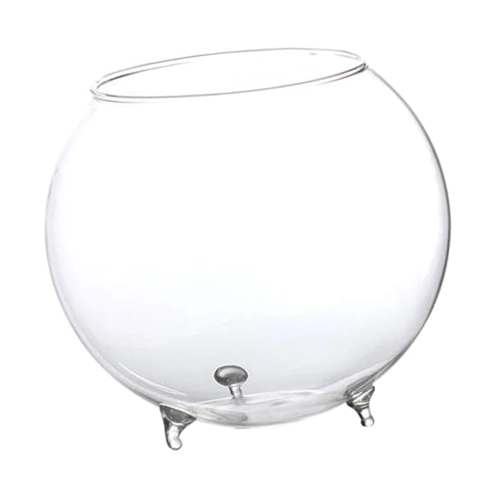 Clear Ball Glass Vase Bottle Terrarium Containers DIY Table Flowers Vase Transparent Wedding Garden Decor Flower Hydroponic Vase