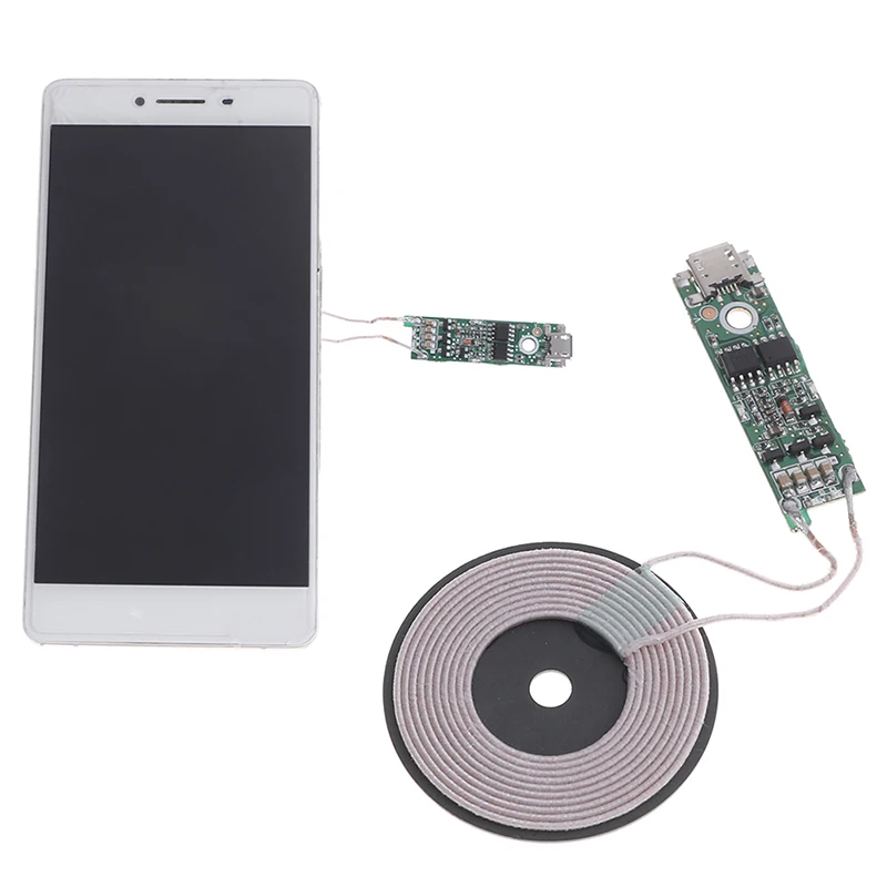 

1pc PCBA DIY standard Accessories transmitter module coil circuit board universal Portable 5W Qi Fast Charging Wireless Charger