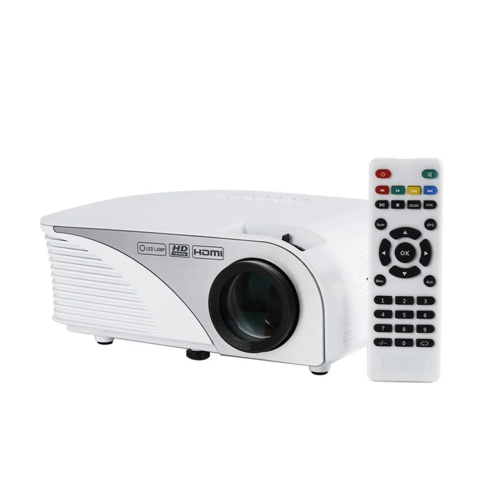 

Portable Mini LED Projector Home Multimedia Cinema Movie Games Theater Proyector LCD Wifi HDMI/AV/VGA//USB 1200 lm 1500: 1