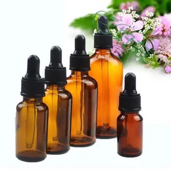 

free shipping 30 ml Brown screw glass dropper bottle dropping bottle with different capacity